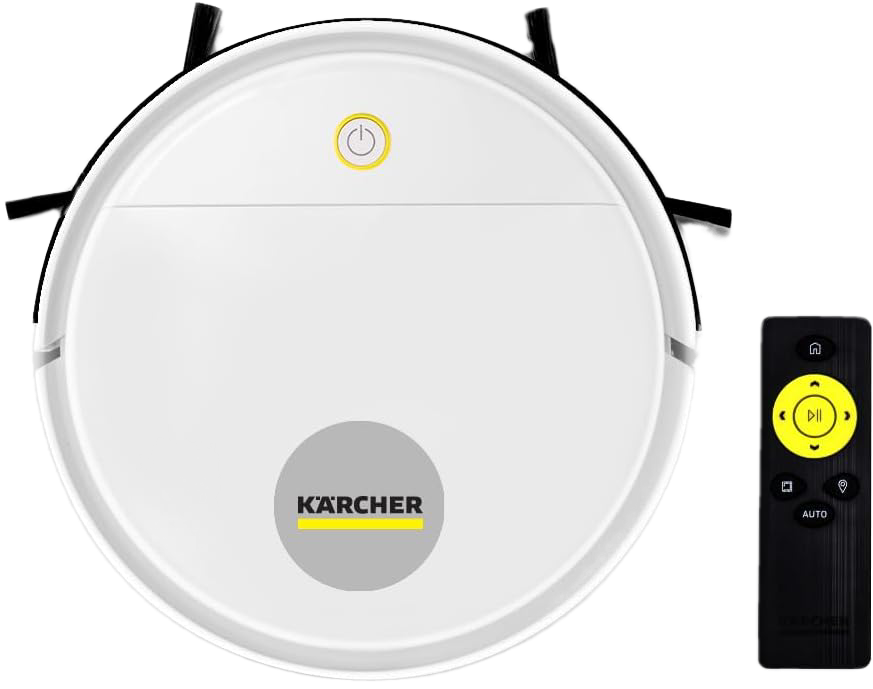 Aspirador Robô Karcher RCV 3: Limpeza Inteligente para um Lar Impecável